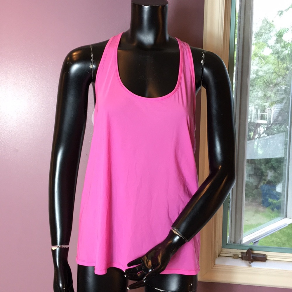 Lululemon Pink Mesh Tank Top - Picture 2 of 8